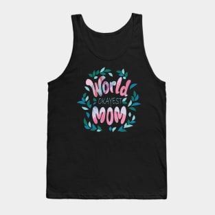 Floral mom Tank Top